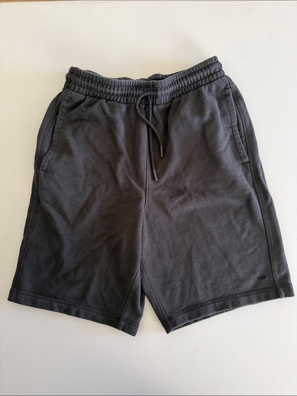 DSG Men's Black Fleece Drawstring Shorts Size S